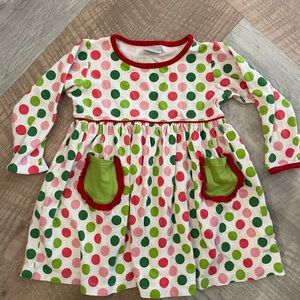 Squiggles dress 4t